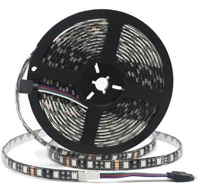 Luz de tira IP67 do diodo emissor de luz RGB de SMD 5050 impermeável para a decoração da barra do jardim