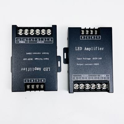 Mudança personalizada da sincronização do amplificador 5V 24V 30A 360W do RGB da tira do diodo emissor de luz