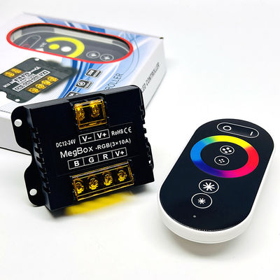 ajuste de respiração do brilho de For Color Change do controlador do diodo emissor de luz RGB de 24V 30A