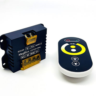 Controlo a distância da C.C. 24V da C.C. 12V de Dimmer do controlador do diodo emissor de luz da temperatura de cor