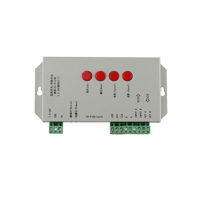 Tira do diodo emissor de luz de Programmable For WS2812B WS2811 RGB do controlador do pixel do diodo emissor de luz de T1000S