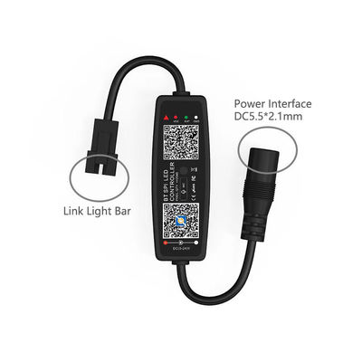 Controlador sem fio da tira do diodo emissor de luz de Bluetooth, luz de tira de For 2811 do controlador do diodo emissor de luz de SPI RGB
