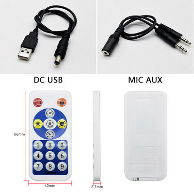 Sinal independente esperto de Full Color 8CH do controlador da tira do diodo emissor de luz de SP608E Bluetooth