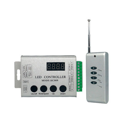 Controlador chave With do pixel do diodo emissor de luz do RF 4 Hc008 RGB 133 modos do efeito