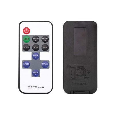 Controlador chave Mini Wireless With Plastic Material do diodo emissor de luz da cor da C.C. de 11 RF único