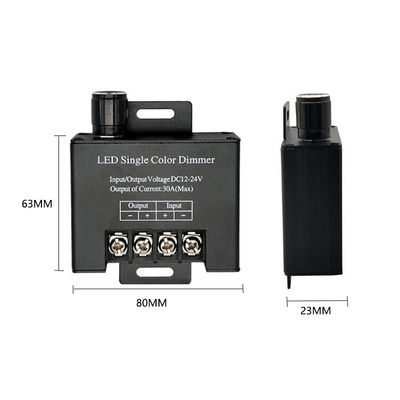 Poder superior Dimmable Constant Voltage do redutor 30A do diodo emissor de luz da cor da caixa do ferro único