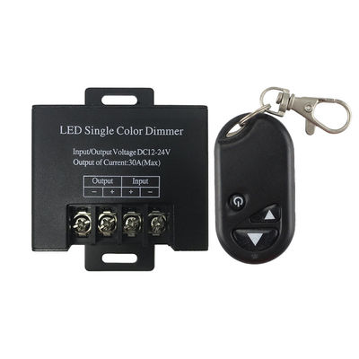 Controlador remoto sem fio Dimmer Single Color do diodo emissor de luz do RF com poder superior de 30A 720W