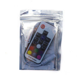Mini controlo a distância sem fio chave do RF 17 do controlador do diodo emissor de luz RGB para a barra clara do diodo emissor de luz de 5050 RGB
