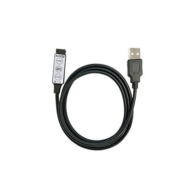 Mini controlador USB 5V LED com 3 teclas para LED RGB Color Strip Light