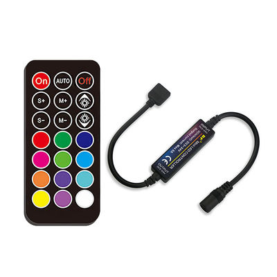 CE sem fio de Remote Control With do controlador do RF da tira do diodo emissor de luz de 21 chaves certificado