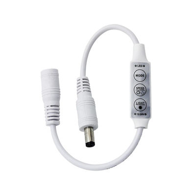 Controlador de tira de LED monocromático de cor única dimmer tipo manual de 3 botões