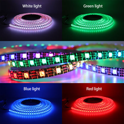 Luzes de tira variáveis individualmente Ws2812 endereçável do diodo emissor de luz da cor 5050 do RGB