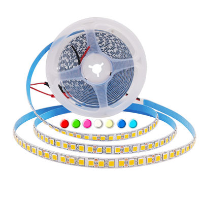 Luzes de tira personalizadas 600leds/M flexíveis do diodo emissor de luz da cor de DC12V 5054 únicas