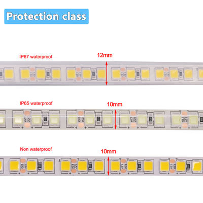 Luzes de tira personalizadas 600leds/M flexíveis do diodo emissor de luz da cor de DC12V 5054 únicas