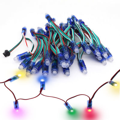 Cor WS2811 completa endereçável impermeável de luz de tira do pixel do diodo emissor de luz do RGB