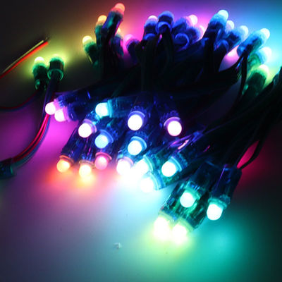 Cor WS2811 completa endereçável impermeável de luz de tira do pixel do diodo emissor de luz do RGB