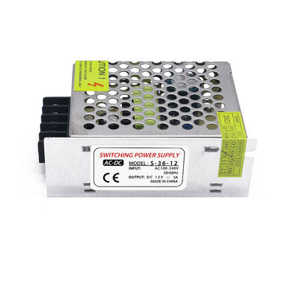 Fonte de alimentação do interruptor da C.C. 12V 36W 3A para o diodo emissor de luz que ilumina o poder da movimentação do regulador de tensão
