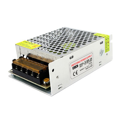 C.A. de comutação regulada personalizada 100V 240V da fonte de alimentação a C.C. 24V 2.5A 60W