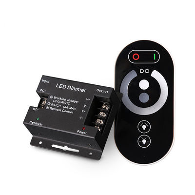 Telecontrole sem fio do toque de Dimmer DC12V do controlador do diodo emissor de luz do RF para a única tira do diodo emissor de luz da cor 3528