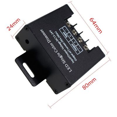 Controlador remoto sem fio Dimmer Single Color do diodo emissor de luz do RF com poder superior de 30A 720W