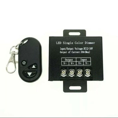 Controlador remoto sem fio Dimmer Single Color do diodo emissor de luz do RF com poder superior de 30A 720W