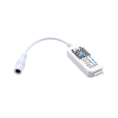 Sincronismo móvel de For Music Voice APP do mini controlador da tira RGBW do diodo emissor de luz do RGB Wifi