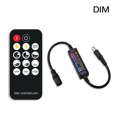 6A sem fio LED minicontrolador RF controle remoto para 5630 luz de faixa de cor única