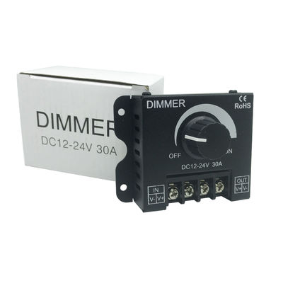 30A 12V LED Dimmer Switch Ajuste contínuo de brilho para LED de cor única