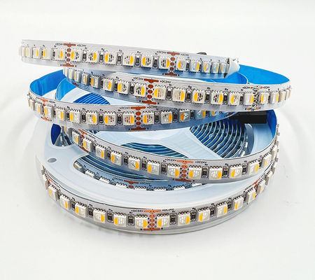 Tira 12V RGBW RGBWW 4 do diodo emissor de luz do OEM 5050 RGB em 1 mudança branca da cor