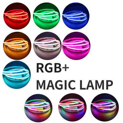 Delicado flexível multicolorido 160LEDs/M For Home Decoration da luz de tira da ESPIGA do diodo emissor de luz IP20