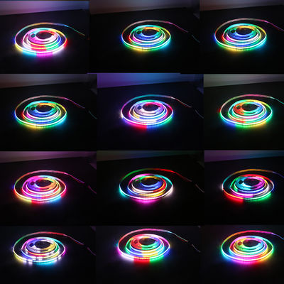 Delicado flexível multicolorido 160LEDs/M For Home Decoration da luz de tira da ESPIGA do diodo emissor de luz IP20
