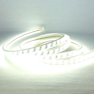 Tira ultra brilhante 220v do diodo emissor de luz de 180leds/M Single Color impermeável para o esboço de construção