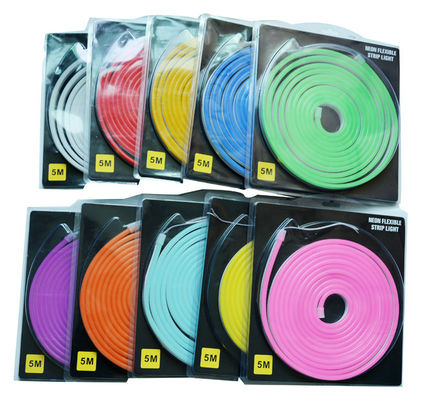Lâmpada IP67 à prova d'água, RGB LED Neon Flex DC12V AC110V AC220V