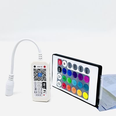 Rf 24 Key Wifi 3 canais RGB LED controlador 16 milhões de cores Buletooth para luz de tira