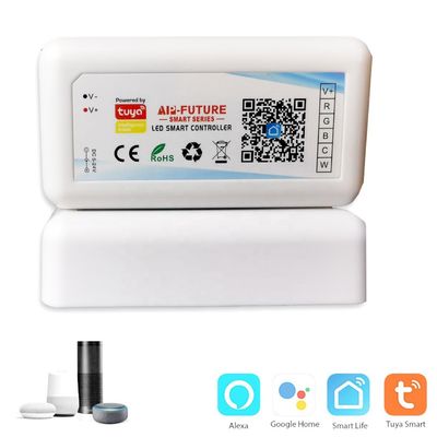 LED TUYA APP Remote Control RGB Light Strip Controller Dimmer monocromático 2.4G Graffiti Inteligente