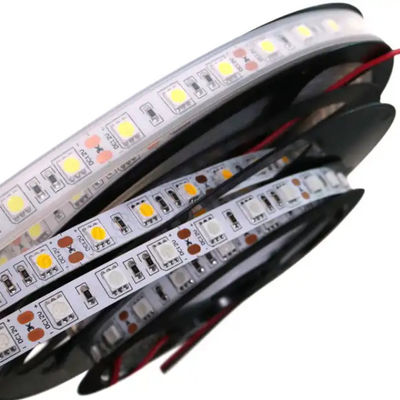 SMD 5050 Lâmpada de banda de LED monocolor 12V Voltagem segura Baixo consumo de energia