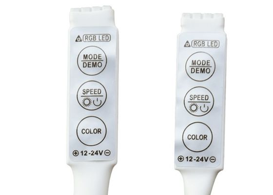 DC 5-24V LED Mini Controller 3 canais para lâmpadas de faixa LED RGB