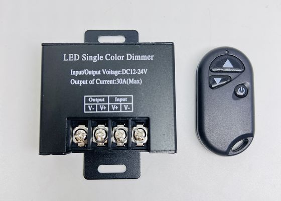 Dimmer de faixa de LED, controlador dimmável de faixa de cor única DC12v 30A 360W