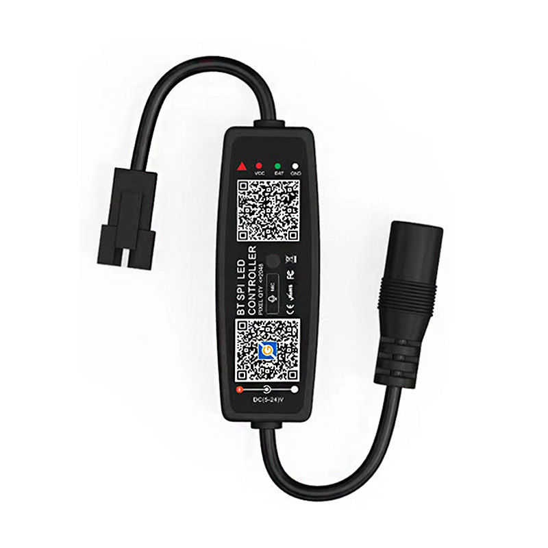 Controlador sem fio da tira do diodo emissor de luz de Bluetooth, luz de tira de For 2811 do controlador do diodo emissor de luz de SPI RGB