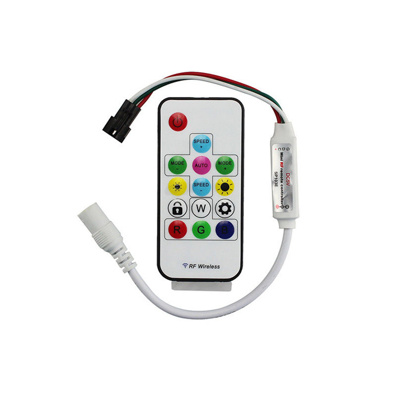 Controlador esperto da mini tira do diodo emissor de luz, controlador For WS2811 WS2812 1903 16703 da tira do pixel