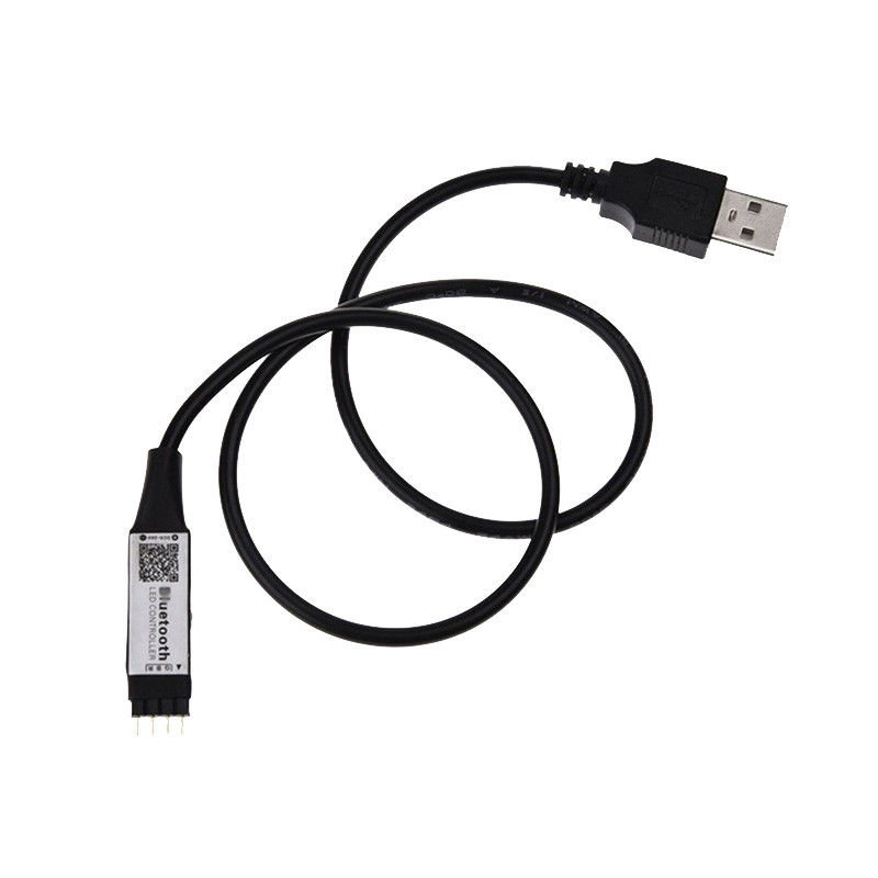 Controlador esperto da mini tira do diodo emissor de luz de 5V USB BT, redutor do diodo emissor de luz RGB para o luminoso da tevê
