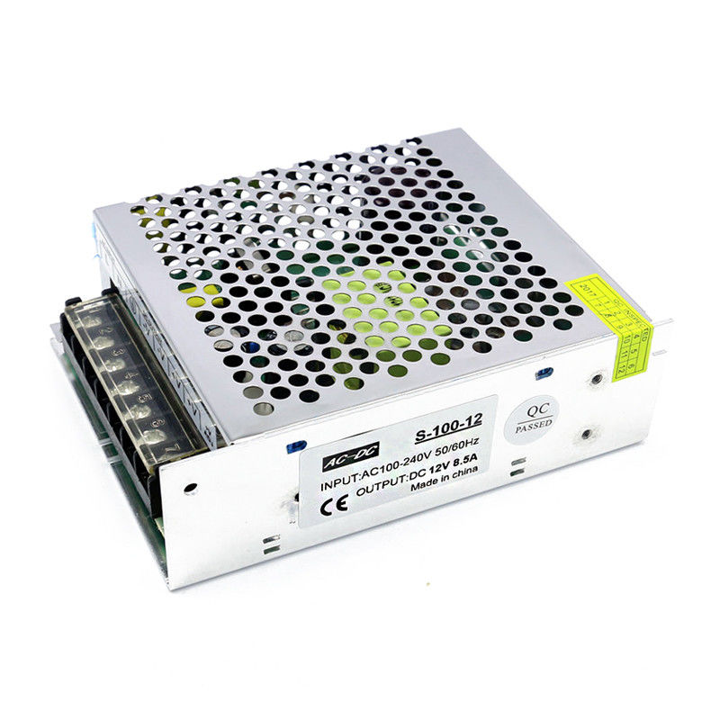 C.A. regulada 100V 240V de Switch Power Supply do motorista do diodo emissor de luz a C.C. 12V 8.5A 100W