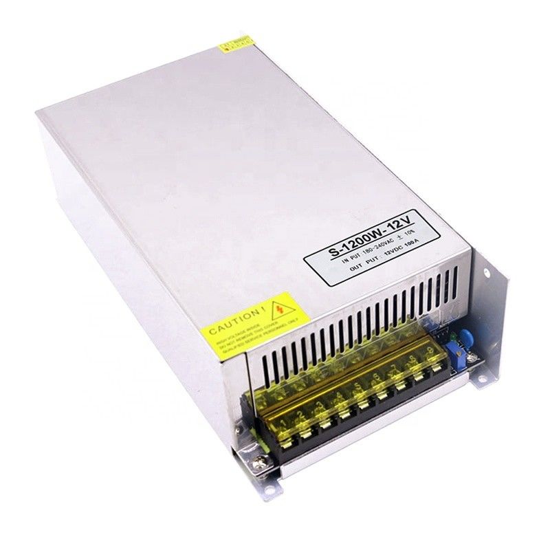 fonte de alimentação 12V do interruptor da C.C. 1200W com C.A. 220V do fã ao volt 100A da C.C. 12V