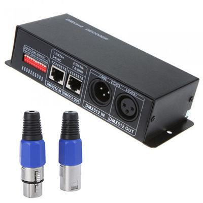 Canal RGBW do RGB 4 do canal do decodificador 3 de Dmx da fita do diodo emissor de luz DMX512 com o CE certificado