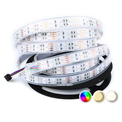Luz de tira flexível SMD do diodo emissor de luz RGB da fileira dobro 5050 120LEDs/M For Landscape Lighting