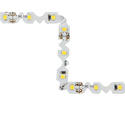 A C.C. 12V S dá forma a dobrável 6W impermeável de Smd 2835 da tira do diodo emissor de luz para a propaganda