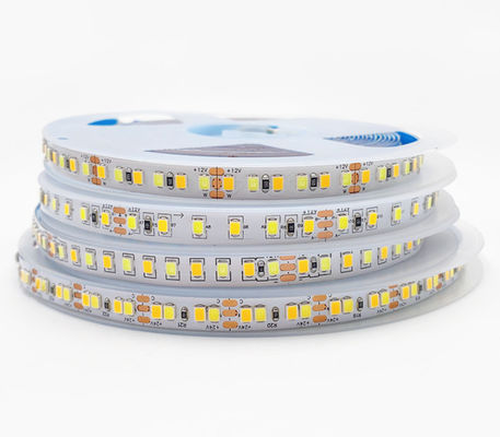 Tira ajustável 180LEDs/M For Decorative Lighting do diodo emissor de luz da temperatura de cor da cor do dobro do CCT